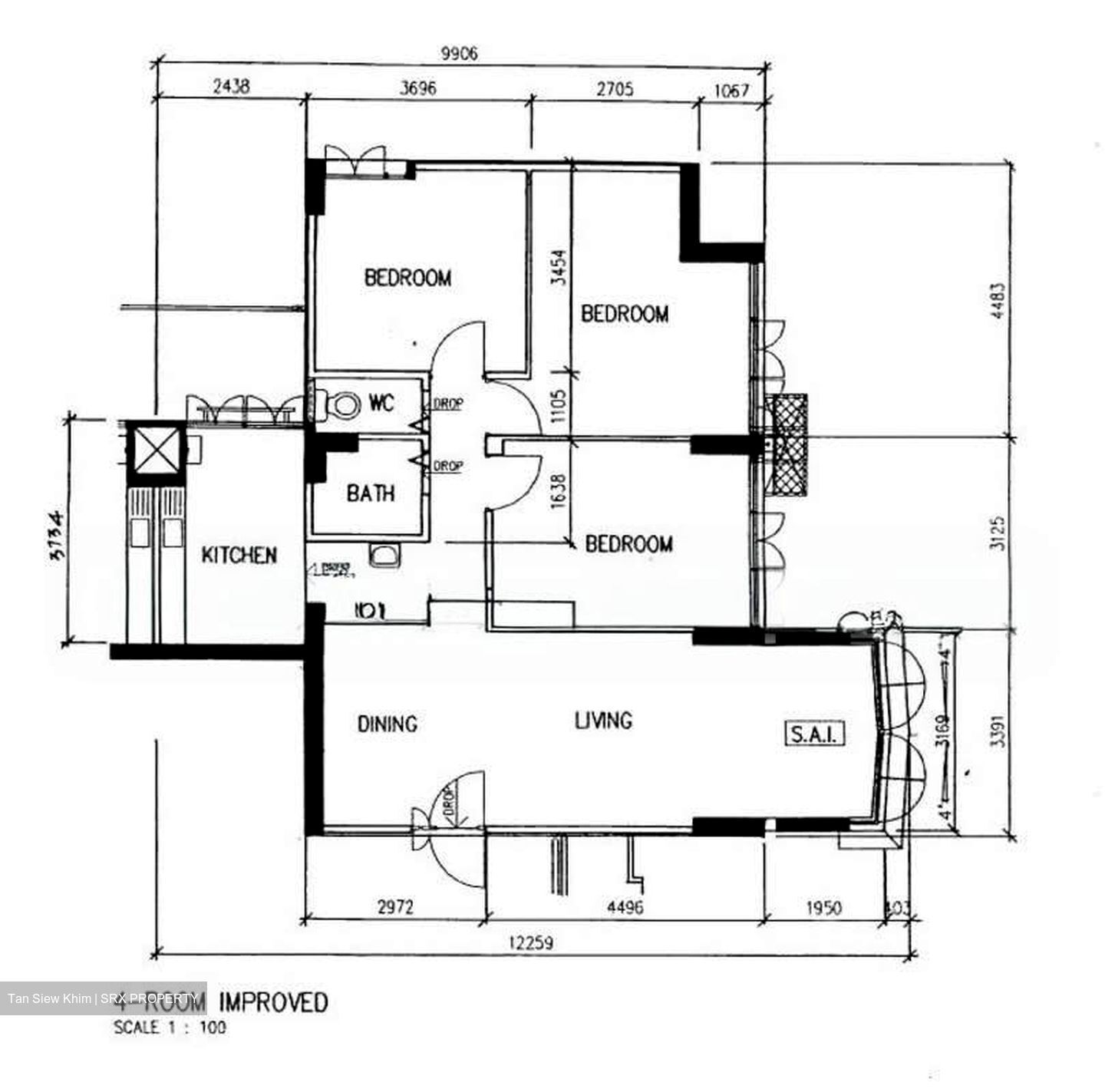 Blk 96 Whampoa View (Toa Payoh), HDB 4 Rooms #534814611